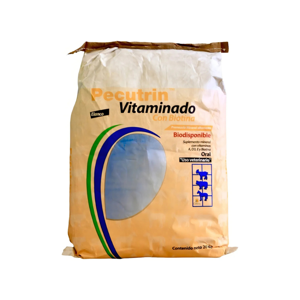 Elanco Pecutrin Vitaminado 20 Kg