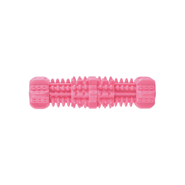 FANCY PETS JUGUETE CAUCHO MANCUERNA PESADA SPIKY
