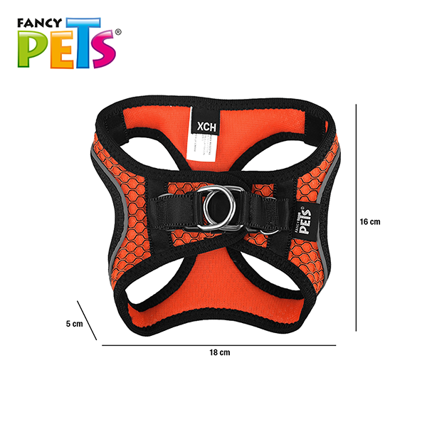 Fancy Pets Arnes Y Correa Sportie Xch Naranja