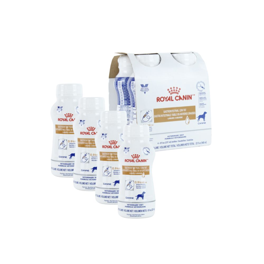 Royal Canin Icu Liquid Gi Low Fat Canine 0.240G Paquete De 4