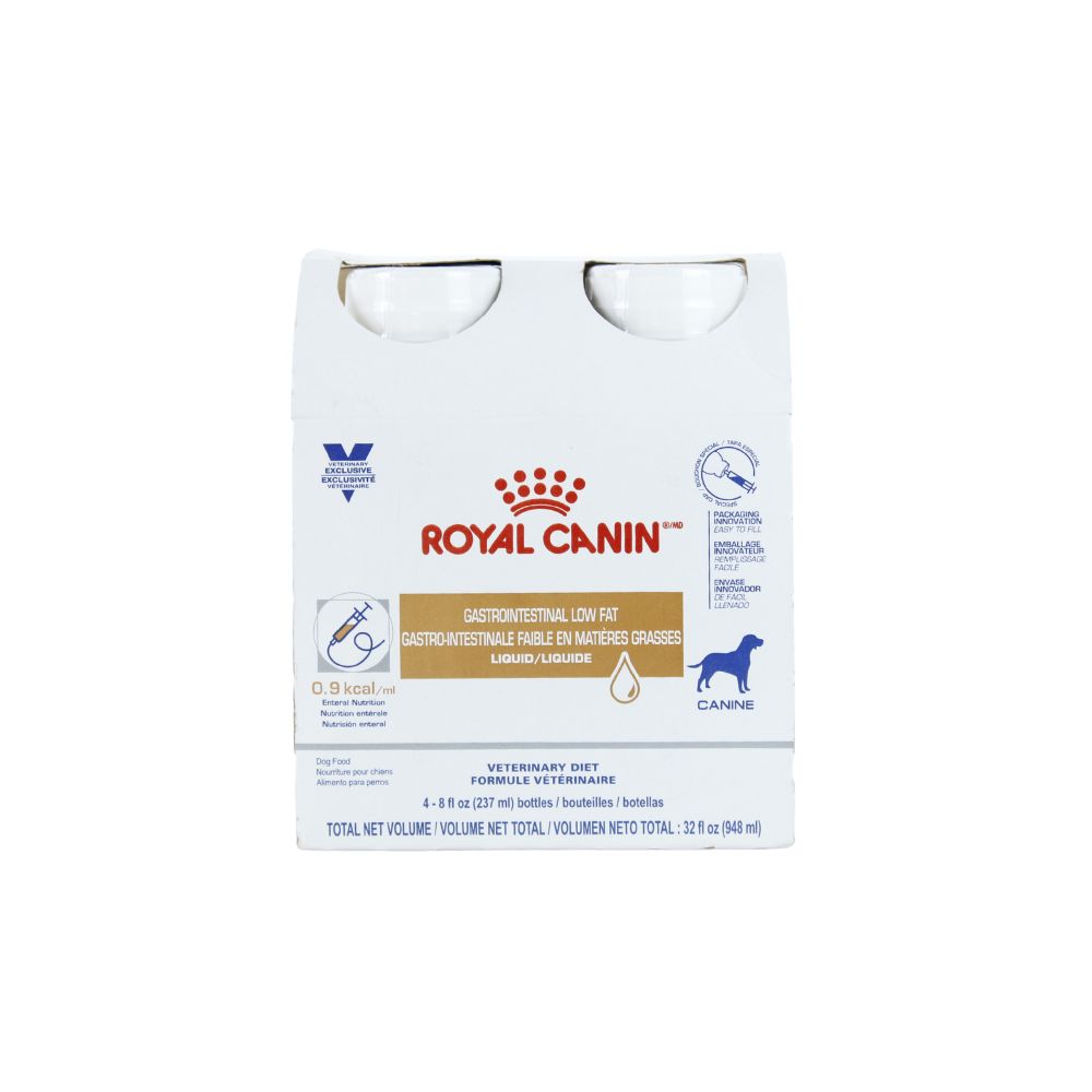 Royal Canin Icu Liquid Gi Low Fat Canine 0.240G Paquete De 4