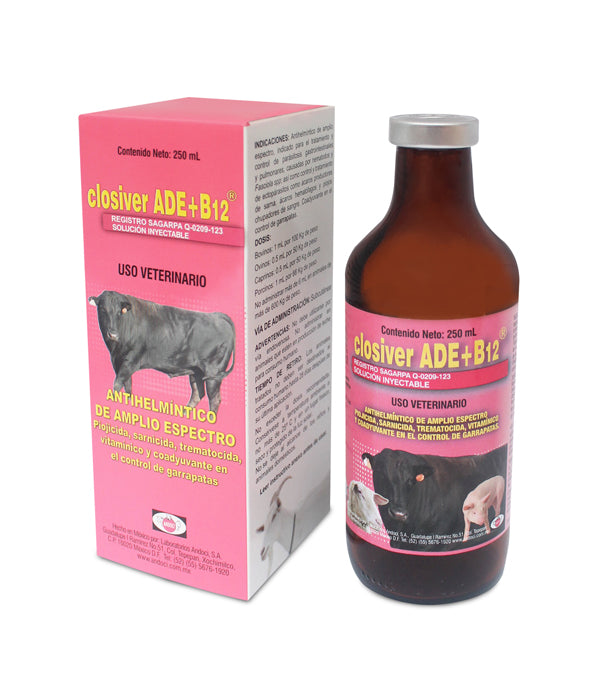 Andoci Closiver Ade + B12 Iny 250 Ml