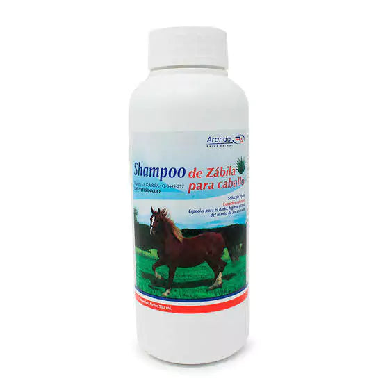 Aranda Shampoo De Zabila Para Caballo 500 Ml