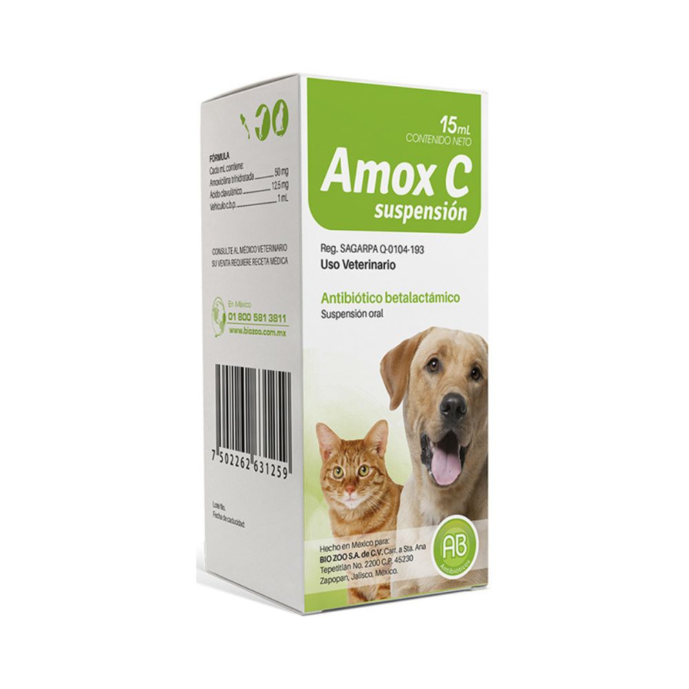 Bio Zoo Amox C Suspension Oral 15 Ml
