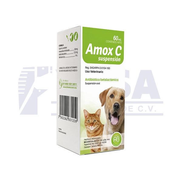 Bio Zoo Amox C Suspensión Oral 60 Ml