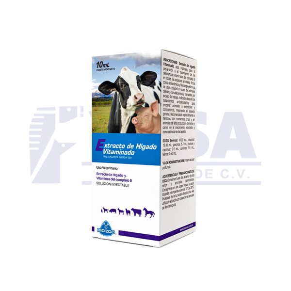 BIO ZOO EXTRACTO DE HIGADO VITAMINADO 10 ML
