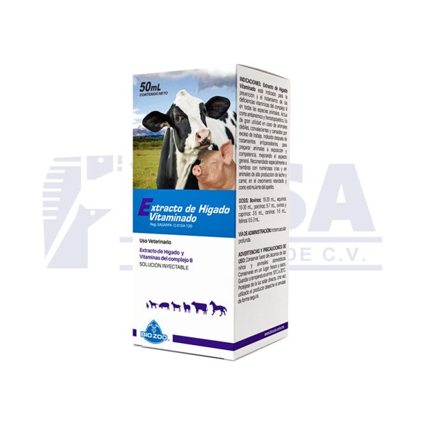 Bio Zoo Extracto De Higado Vitaminado 50 Ml