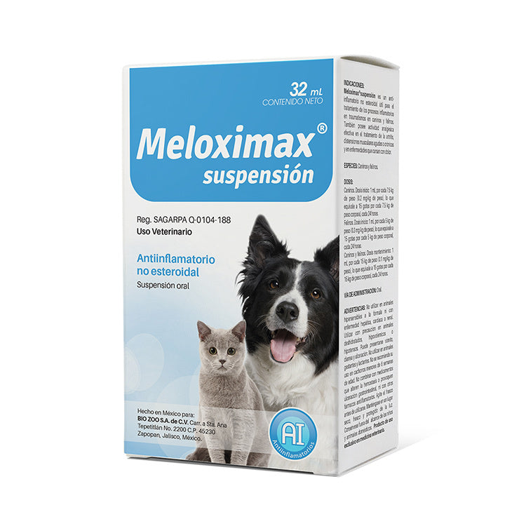 Bio Zoo Meloximax Suspensión Oral 1.5Mg 32 Ml