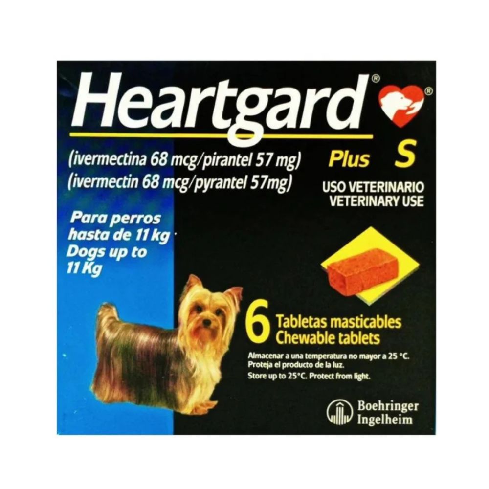 Boehringer Heartgard Plus S Hasta 11Kg 6 Mast