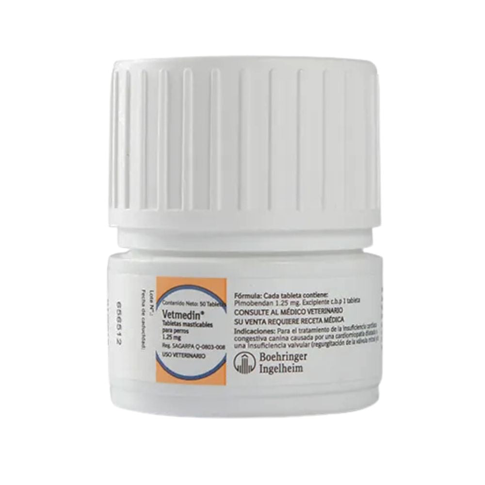 Boehringer Vetmedin 1.25Mg 100 Cap