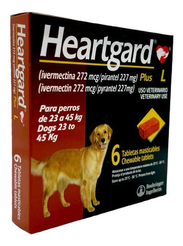 Boehringer Heartgard Plus L 23-45Kg 6 Mast