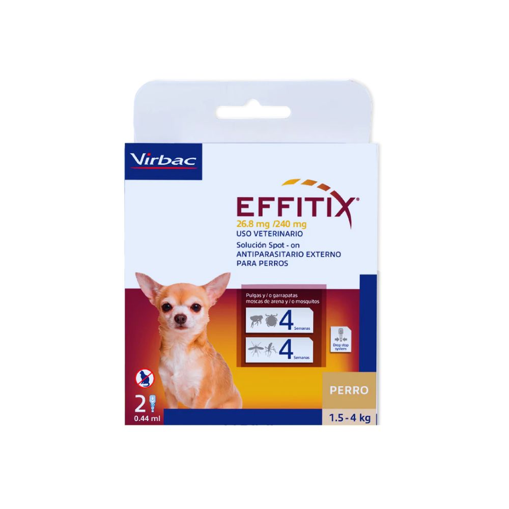 Virbac Effitix Perros 1.5-4 Kg