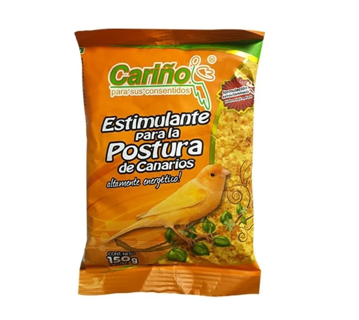 Cariño Estimulante Para La Postura De Canarios 150G