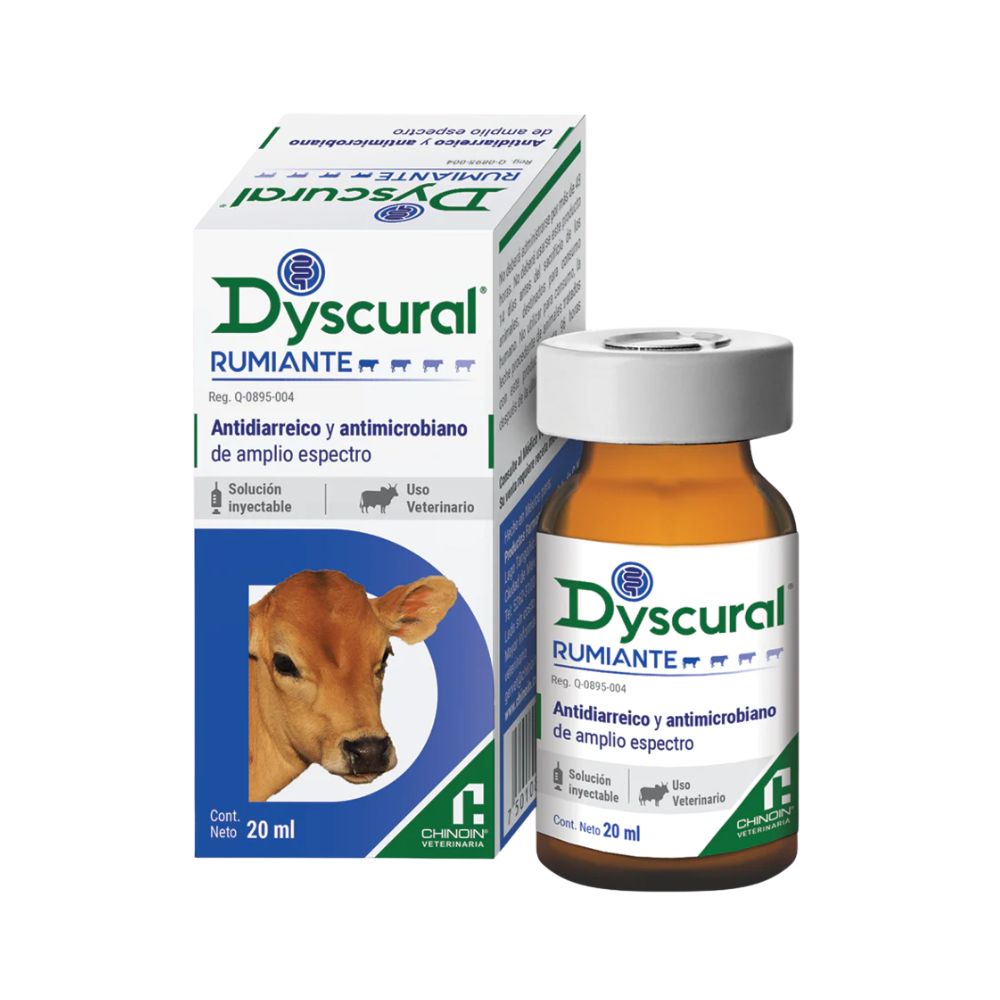 Chinoin Dyscural Ruminante Inyectable (Bencet 0.150Mg/Genta 20Mg) 20Ml