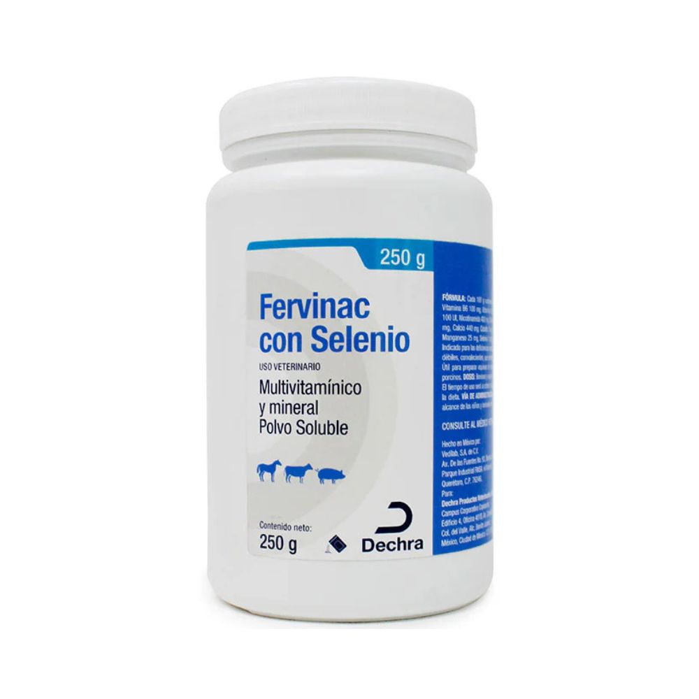 Dechra Fervinac Con Selenio Polvo 250G