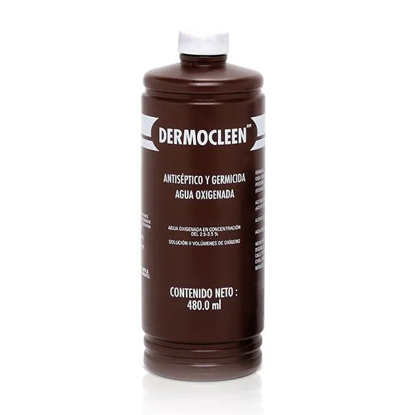 Dermocleen Agua Oxigenada 480Ml