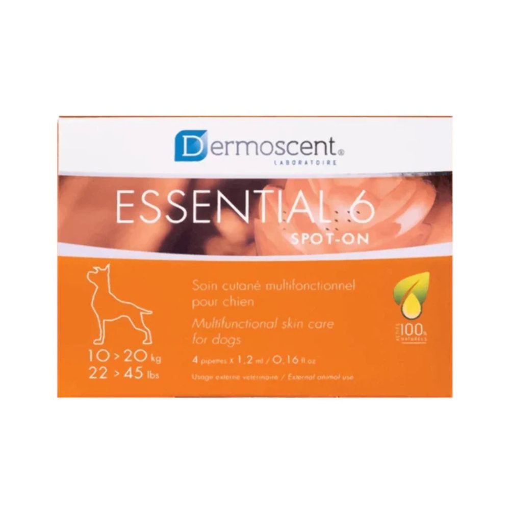 Dermoscent Essential 6 Spot 10-20Kg 4 Pip