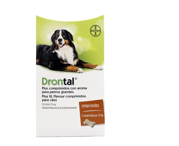 ELANCO DRONTAL TASTY 1 TAB PERROS 35 KG