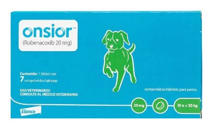 Elanco Onsior 20 Mg 7 Tabletas