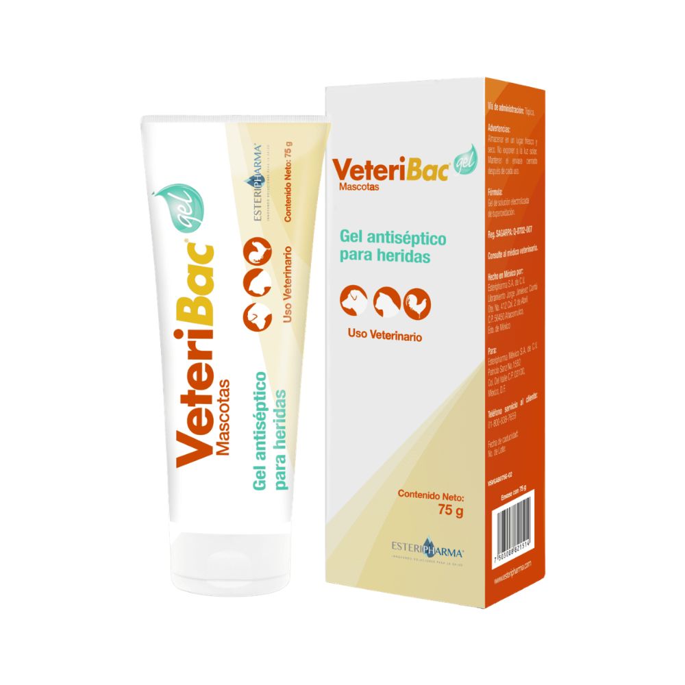 Esteripharma Veteribac Gel Antiseptico 75G