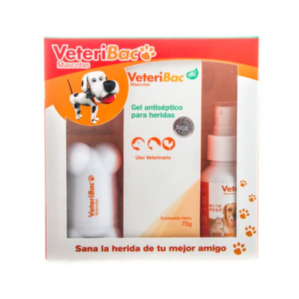 Esteripharma Veteribac Kit Limpieza Heridas
