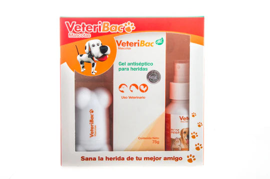 Esteripharma Veteribac Kit Limpieza Heridas
