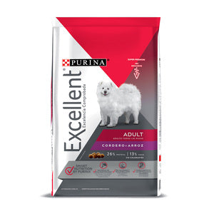 PURINA EXCELLENT ADULTO CORDERO Y ARROZ 4 KG