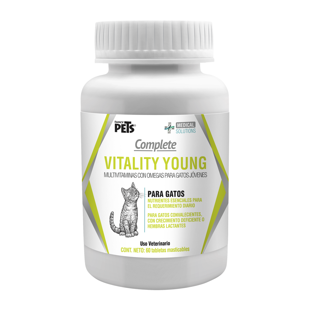 Fancy Pets Complete Vitality Gatos 60 Tabs.