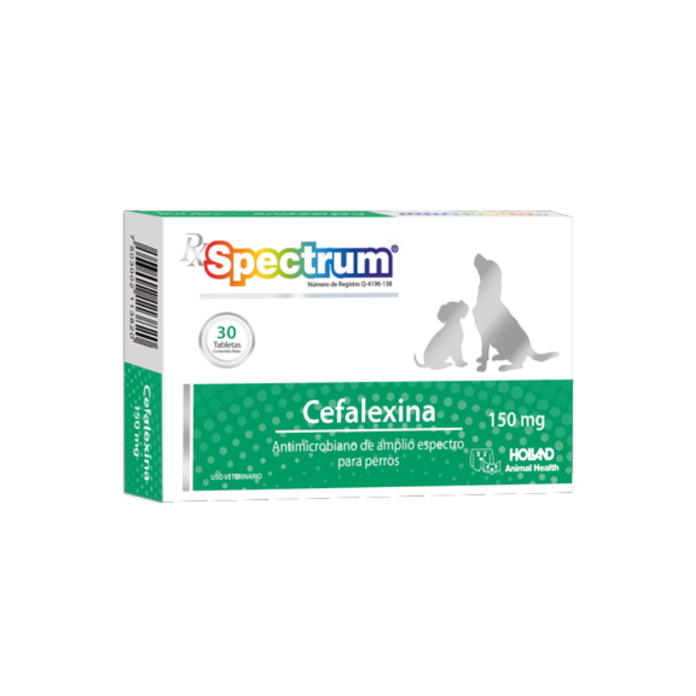 Holland Rx Spectrum Cefalexina 150Mg 30Tab