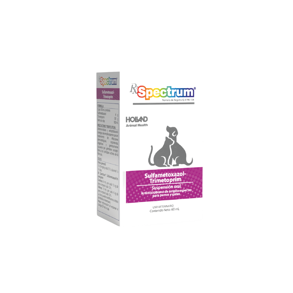 Holland Rx Spectrum Sulfametoxazol/Trimetoprim (4Gr - 0.8Gr) 60Ml