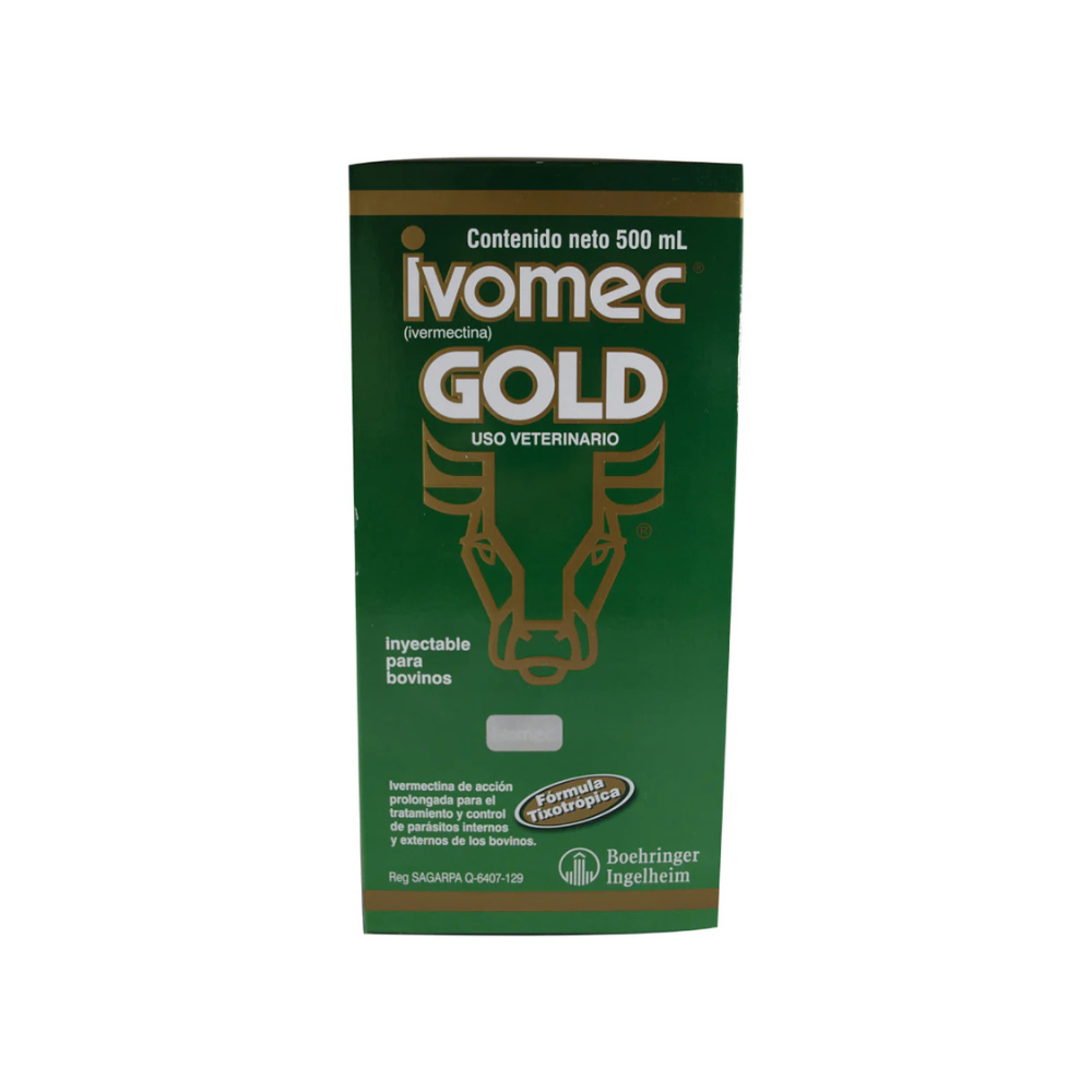 Boehringer Ivomec Gold Inyectable 500 Ml