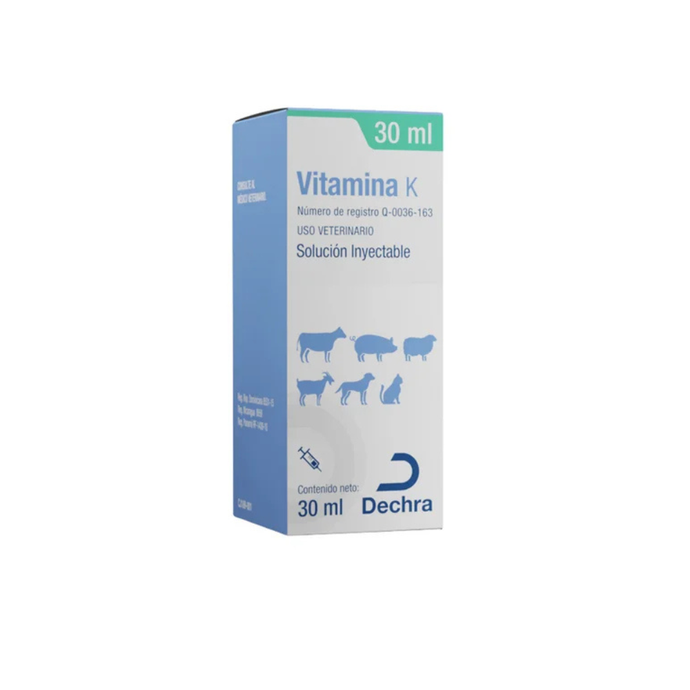 Dechra Brovel Vitamina K 30 Ml Inyectable