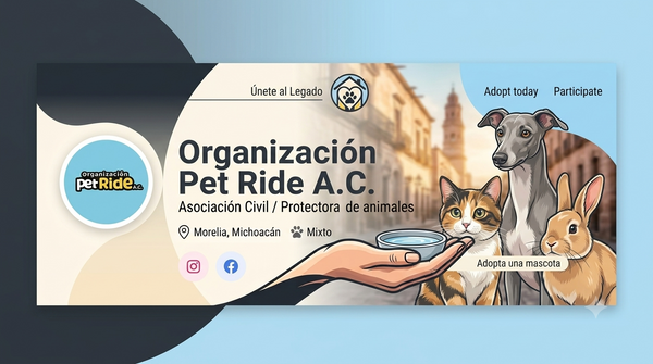 Portada Organización Pet Ride A.C.