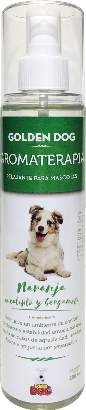 GOLDEN DOG AROMATERAPIA RELAJANTE PERRO 240ML