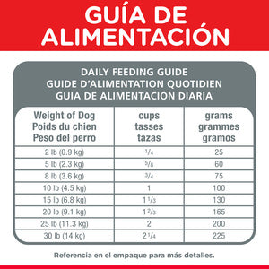 HILLS Adult Small Paws 7KG (Perros adultos de 1 - 6 años raza pequeña y miniatura)