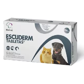 Halvet Escuderm 30 Tabletas 100 Mg