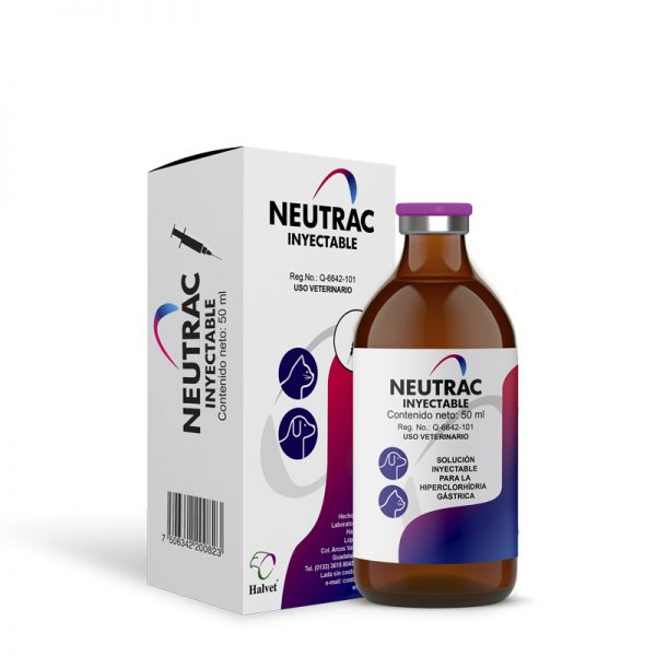 Halvet Neutrac Inyectable 50 Ml /40Mg