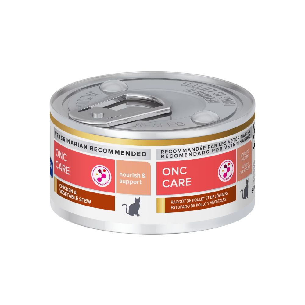 HILLS ONC CARE PARA GATO SABOR POLLO Y VEGETALES 82 G