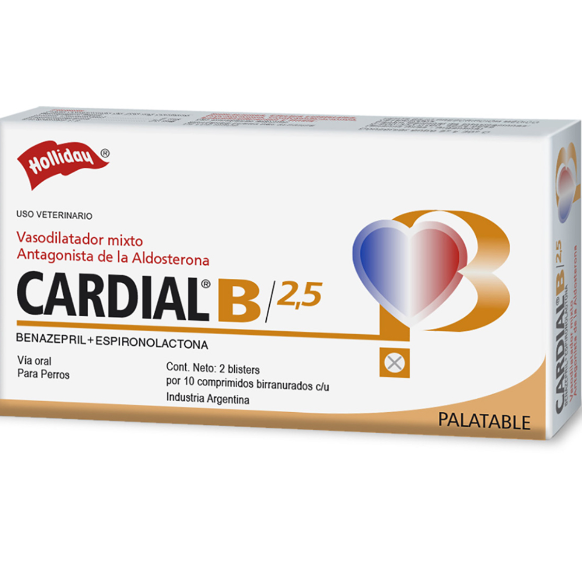 Holliday Cardial B 2.5 Mg 20 Tb