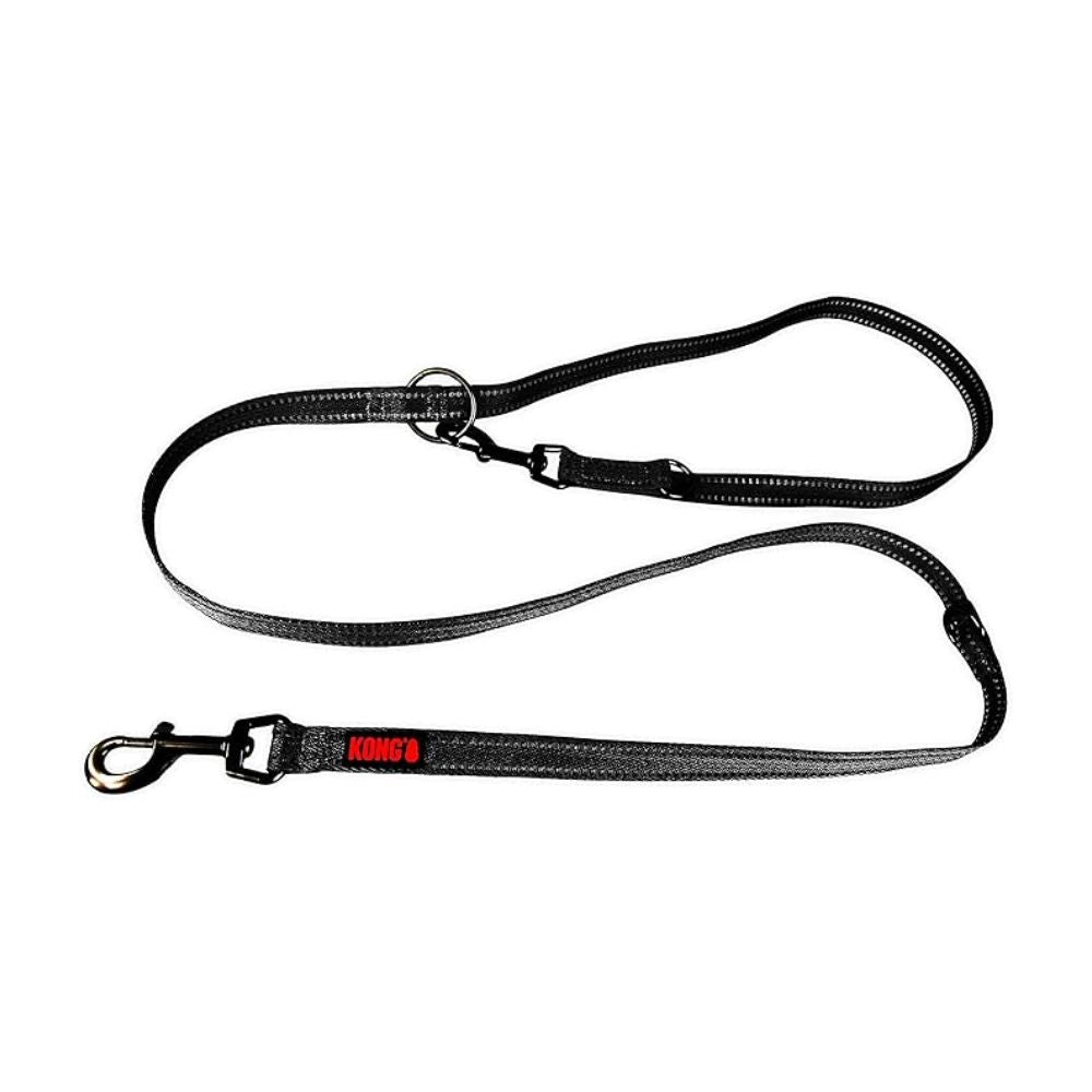 Kong Correa Ajustable De Nylon Negra Mediana
