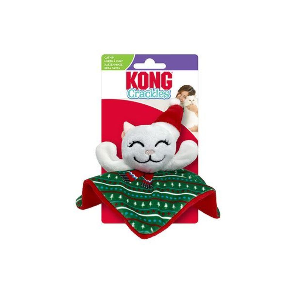 Kong Peluche Holliday Santa Kitty