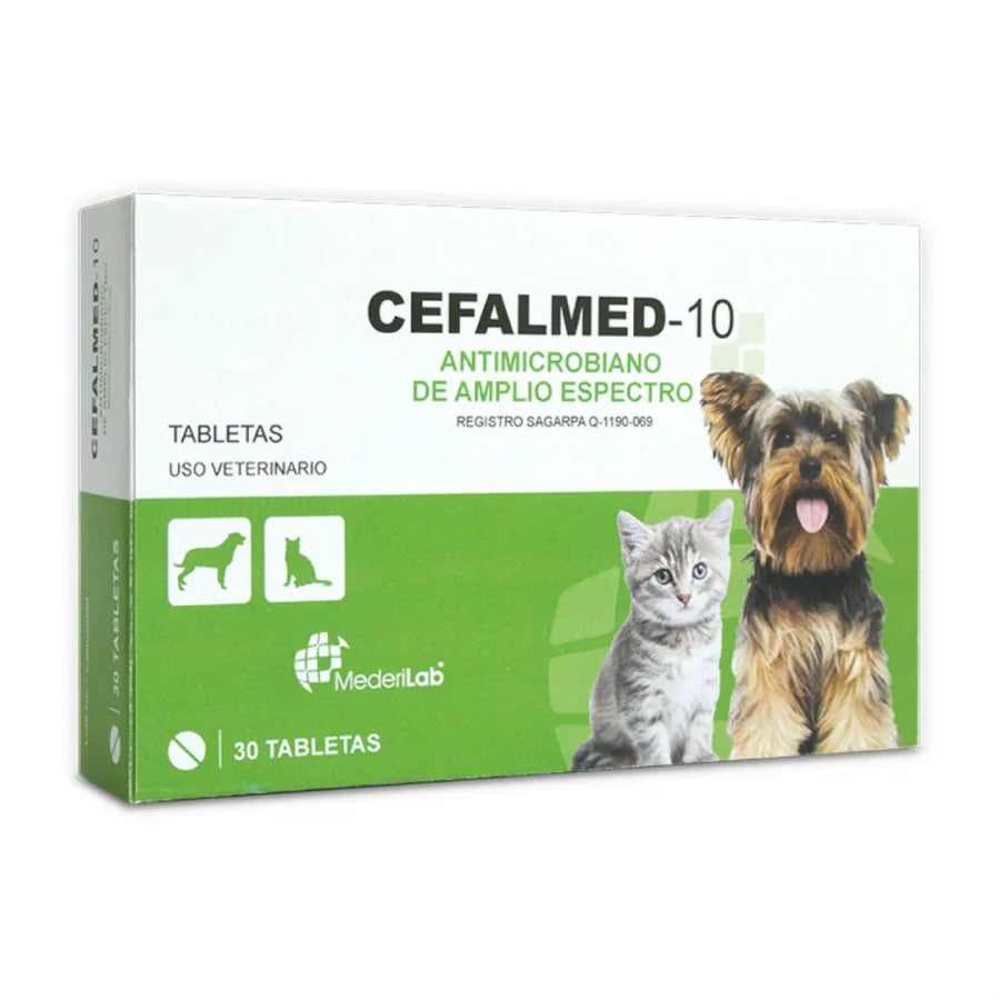 Mederilab Cefalmed-10 250Mg 30Tab