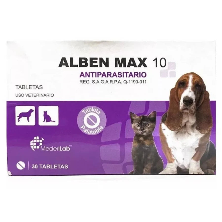 Mederilab Alben Max-10 10Kg 30Tab