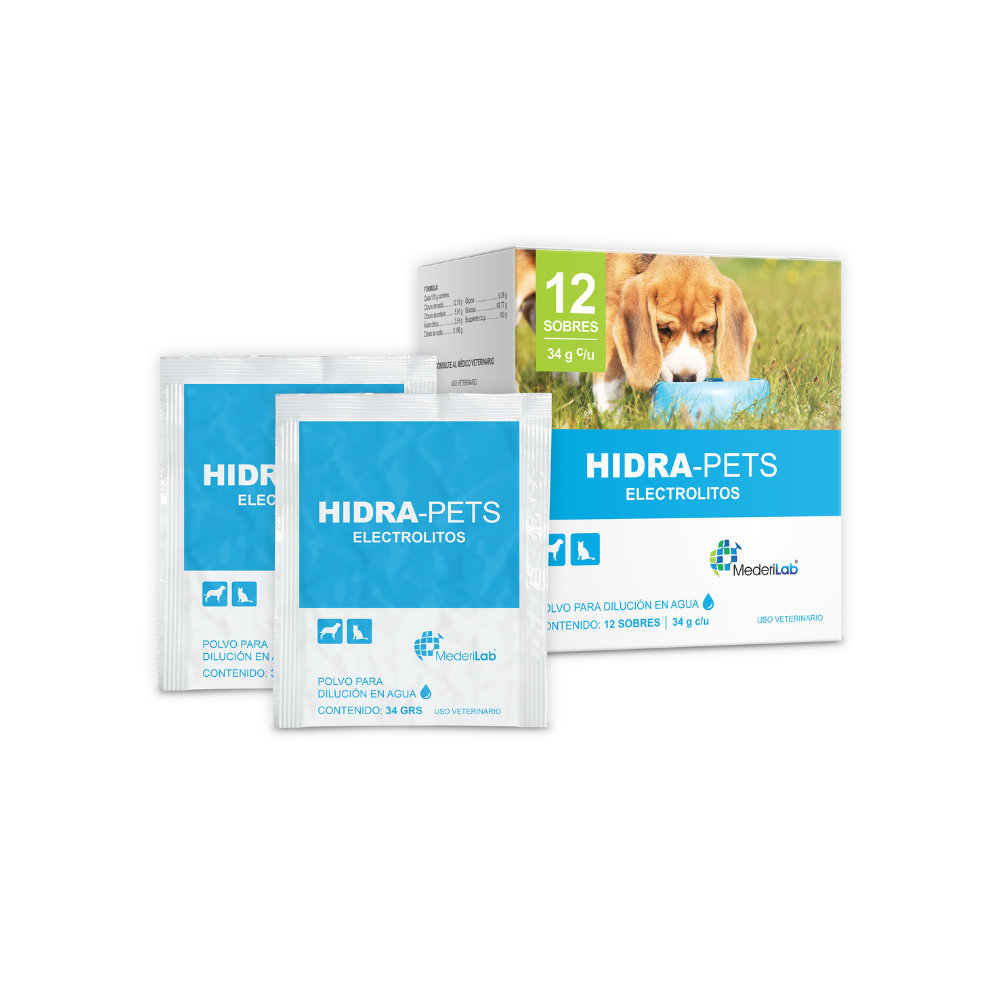 Mederilab Hidrapets Caja 12 Sobres 34 G C/U