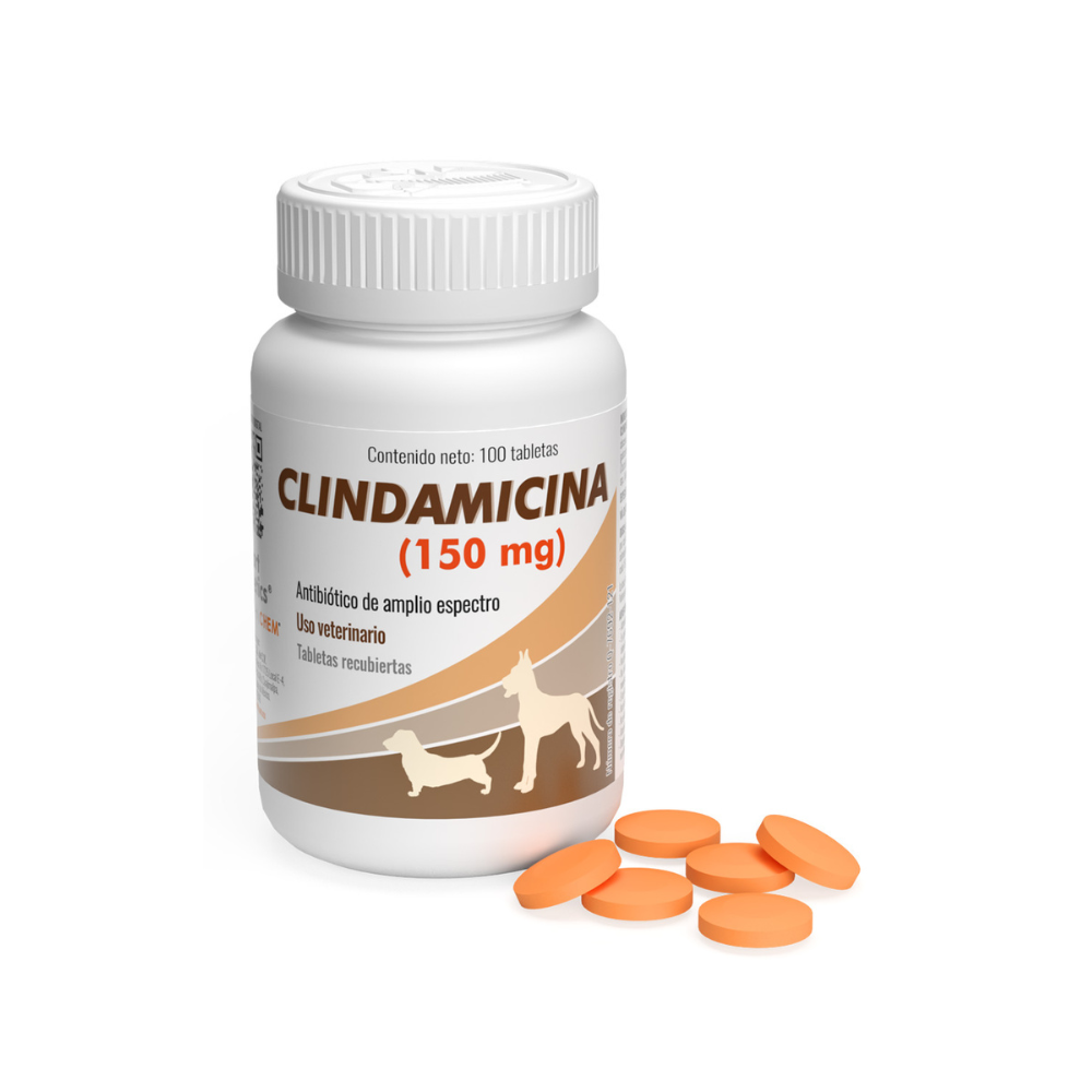 Alphachem Clindamicina 150 Mg Frasco 100 Tab