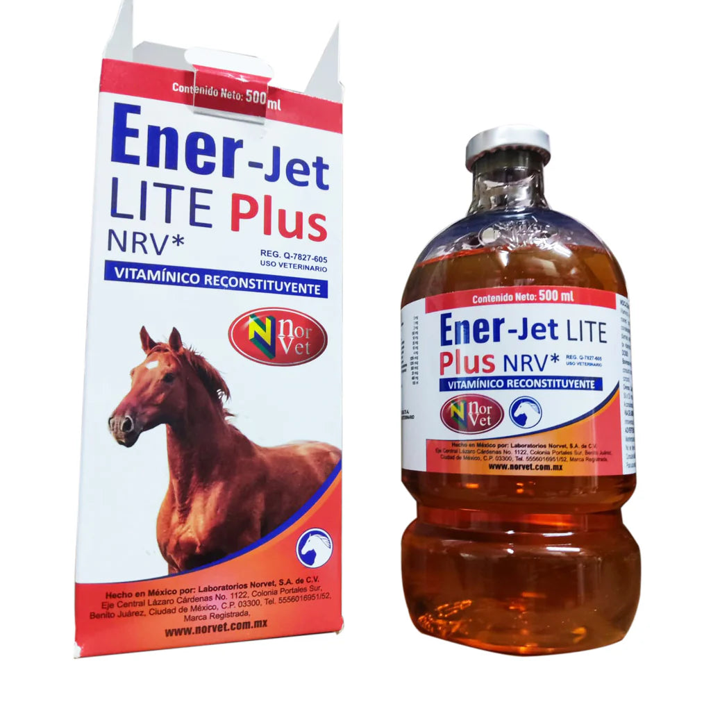 Norvet Ener Jet Lite Plus Suero Vitaminado 500 Ml