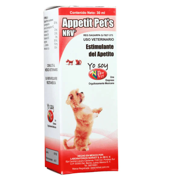 Norvet Appetit Pets Suspensión Oral 30Ml