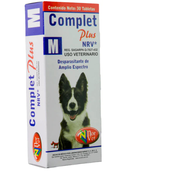 Norvet Complet Plus M Nrv 20Tab