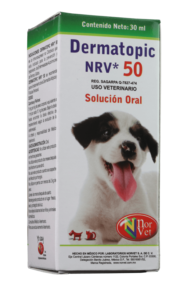 Norvet Dermatopic Nvr 50/Oral 30Ml