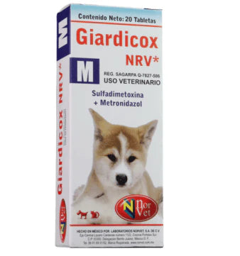 Norvet Giardicox M (Sulfadi 125Mg/ Metroni 75Mg) 20Tab